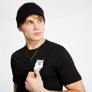 Tričko RIPNDIP Lord Nermal Pocket Tee Black M