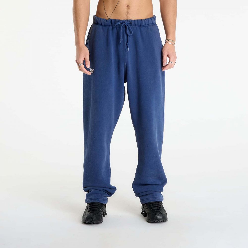 Tepláky Patta Classic Acid Washed Straight Leg Jogging Pants Estate Blue L
