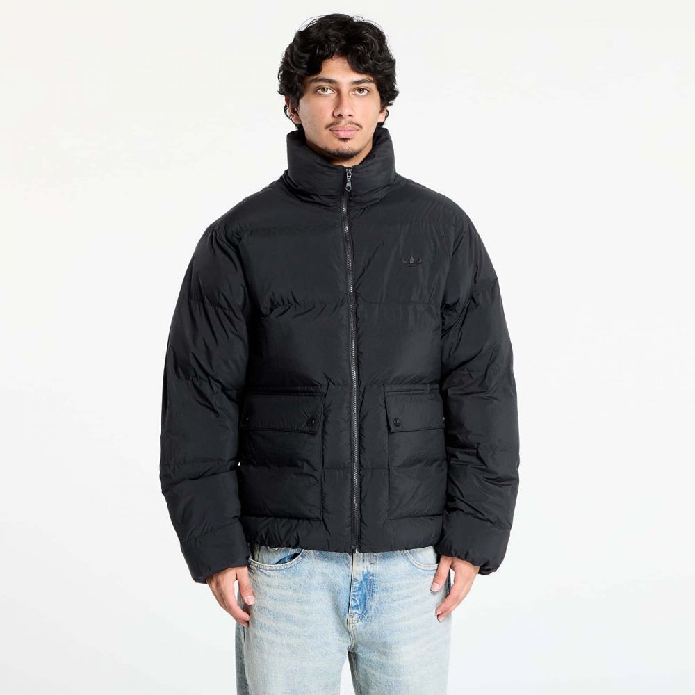 Bunda adidas Tonal Hooded Puffer Jacket Black M