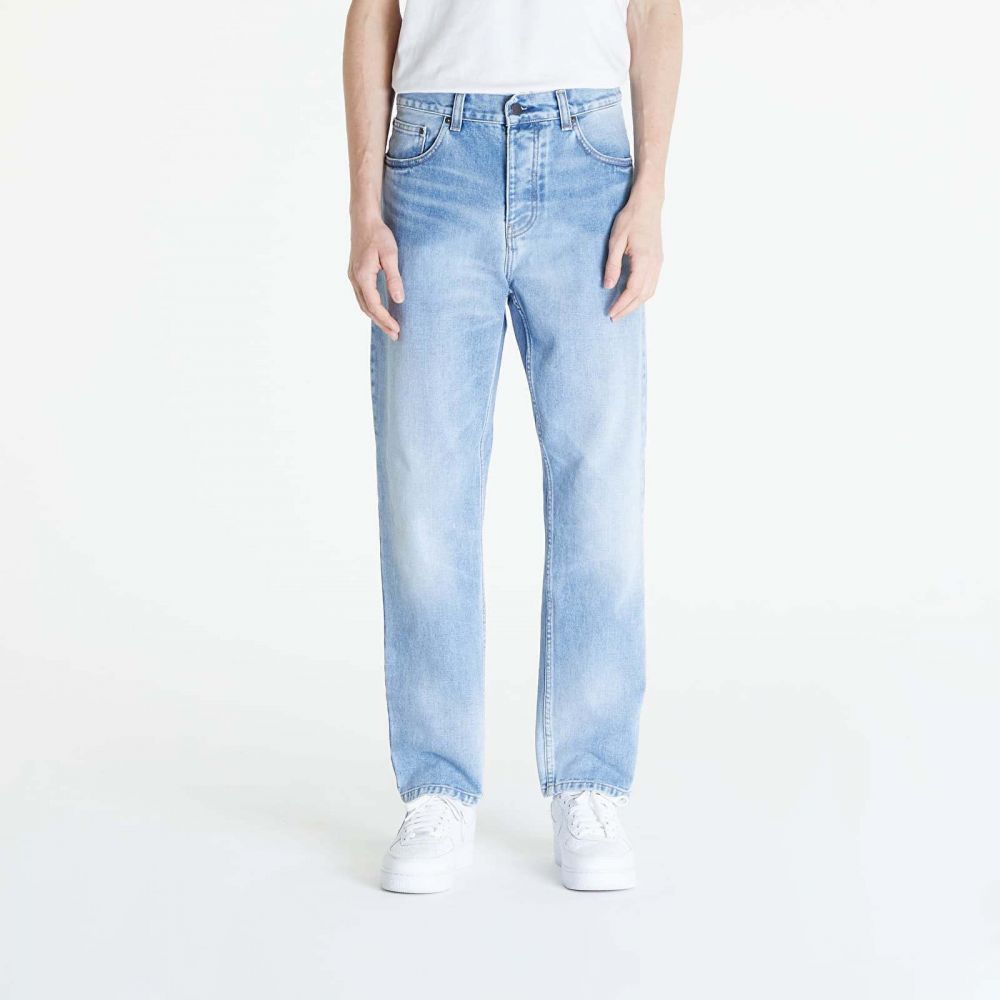 Džínsy Carhartt WIP Newel Pant Blue 40