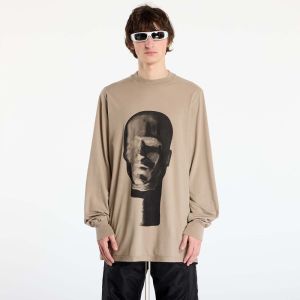 Tričko Rick Owens DRKSHDW Jumbo Ls Tee Dirty Pearl/ Black S