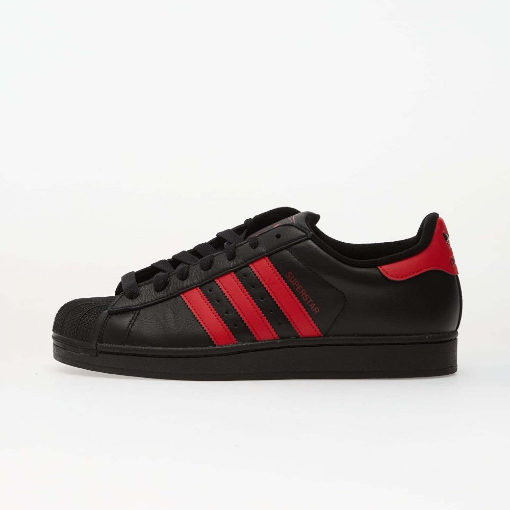 Tenisky adidas Superstar II Core Black/ Better Scarlet/ Core Black EUR 37 1/3