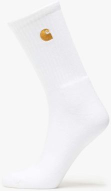 Ponožky Carhartt WIP Chase Socks White/ Gold Universal