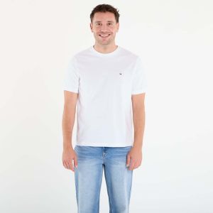Tričko Tommy Hilfiger Essential Reg Fit Solid Tee White M