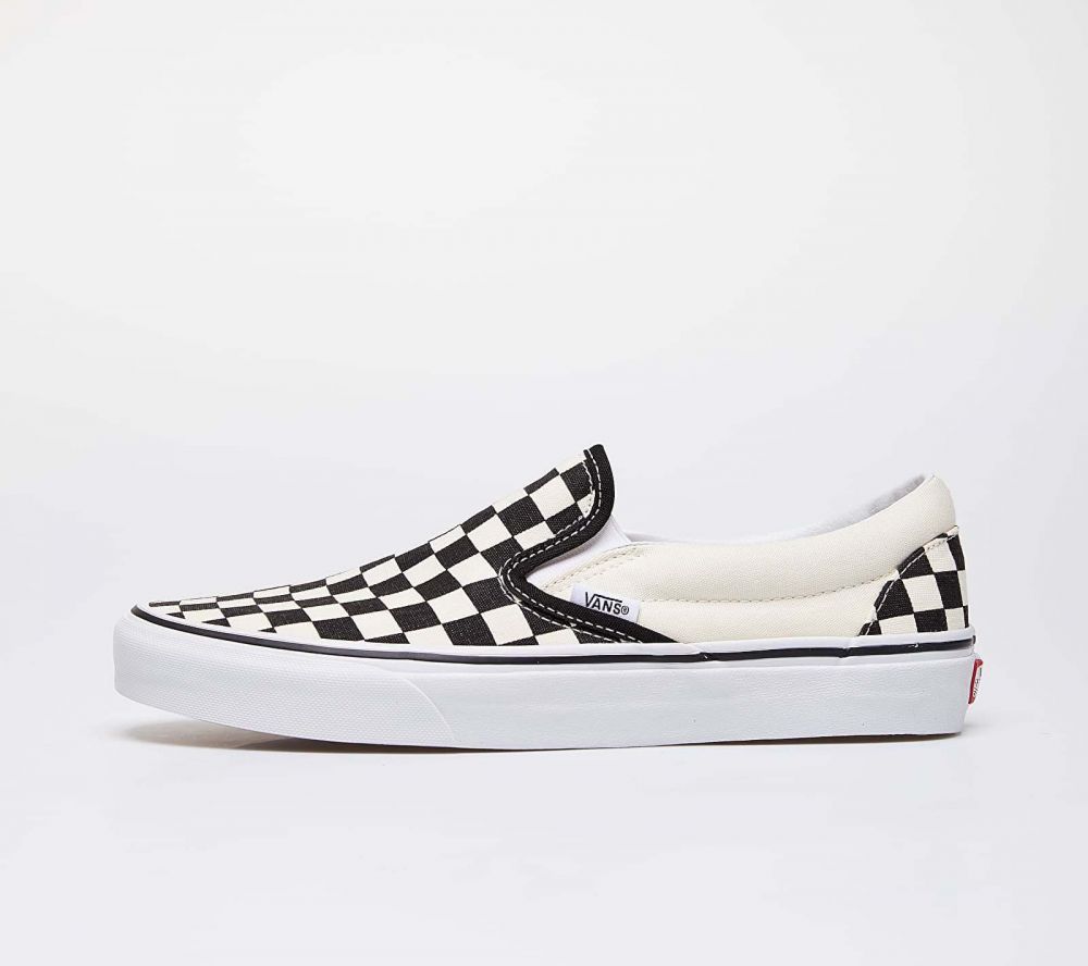 Tenisky Vans Classic Slip-On Black & White Checkerboard/ White EUR 38.5