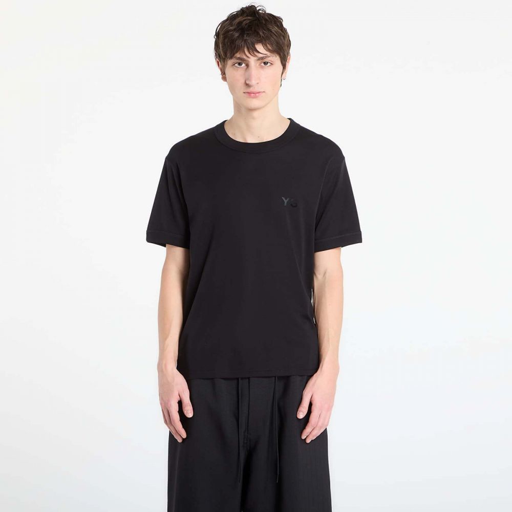 Tričko Y-3 Slim Short Sleeve T-Shirt Black XS