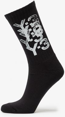Ponožky Y-3 Graphic Crew Socks Black M