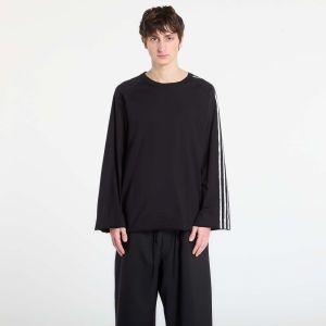 Tričko Y-3 Raw Edge 3 Stripes Short Sleeve T-Shirt Black M