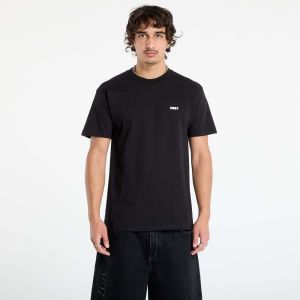 Tričko OBEY Art Studio Flowers Tee Black S