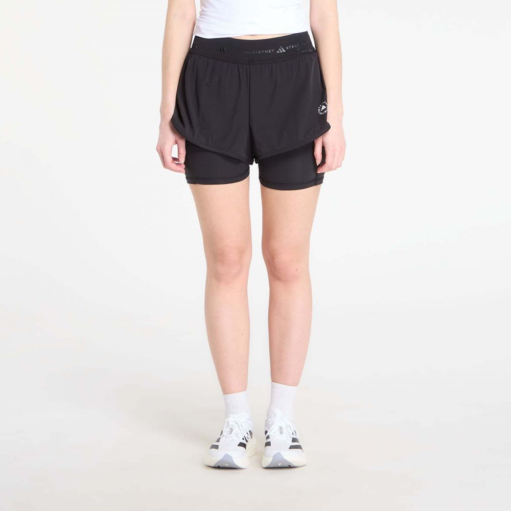 Šortky adidas By Stella McCartney Training 2-In-1 Short Black L