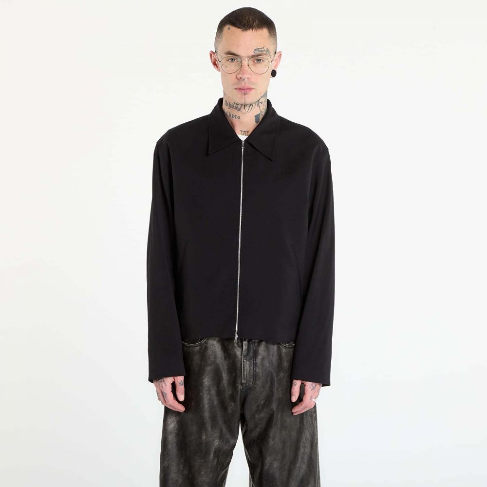 Bunda OUR LEGACY Mini Jacket Black Worsted Wool 48