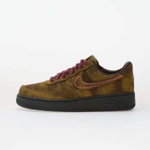 Tenisky Nike Air Force 1 Boucle Qs Desert Moss/ Fierce Pink-Midwest Gold EUR 40.5