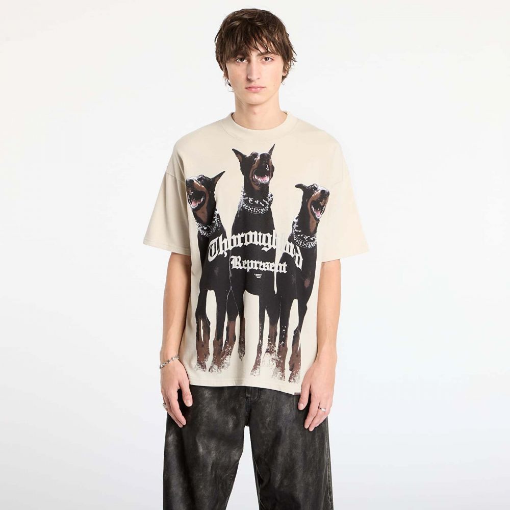 Tričko REPRESENT Thoroughbred T-Shirt Vintage White XL