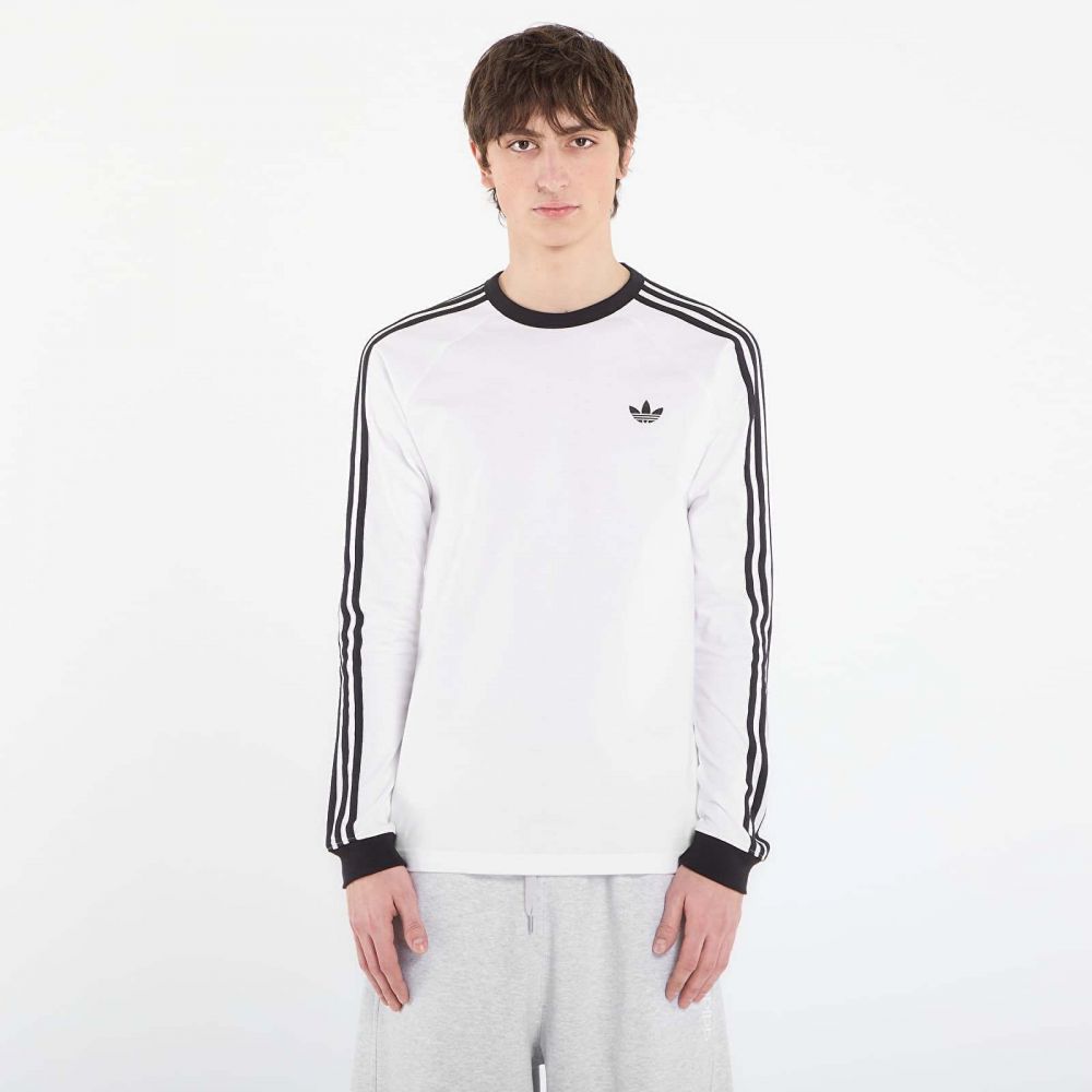 Tričko adidas 3S Ls Tee White XXL