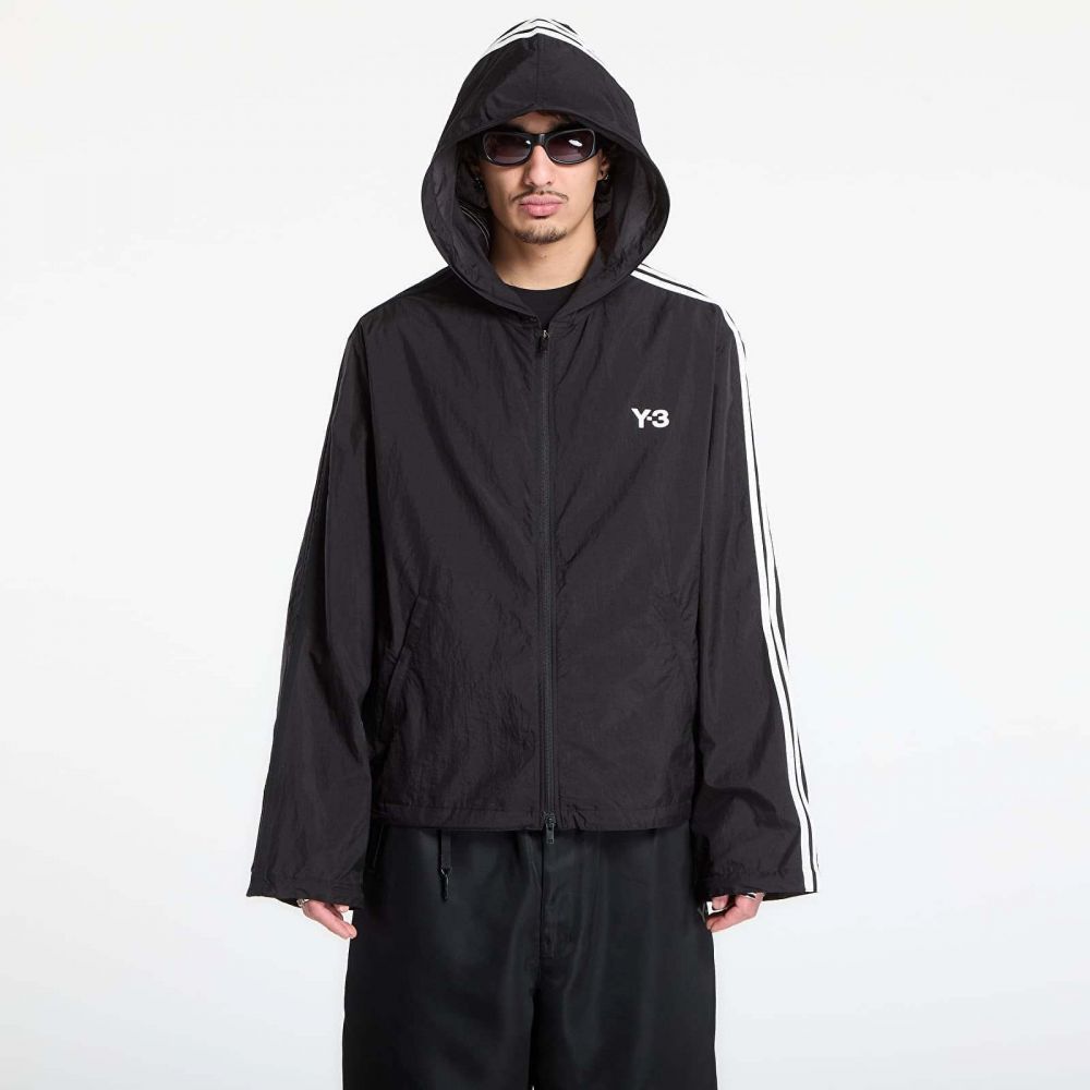 Bunda Y-3 Nylon Wired 3 Stripes Track Top Black M