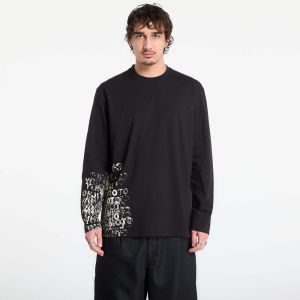 Tričko Y-3 Gfx Long Sleeve T-Shirt Black S