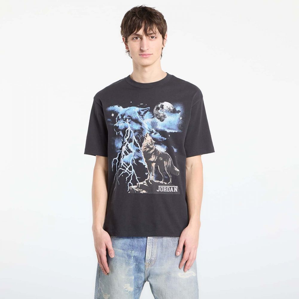 Tričko Jordan Men's Graphic T-Shirt Off Noir L