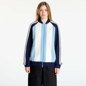 Mikina adidas Archive Knit Tt Night Indigo/ Ash Blue XL