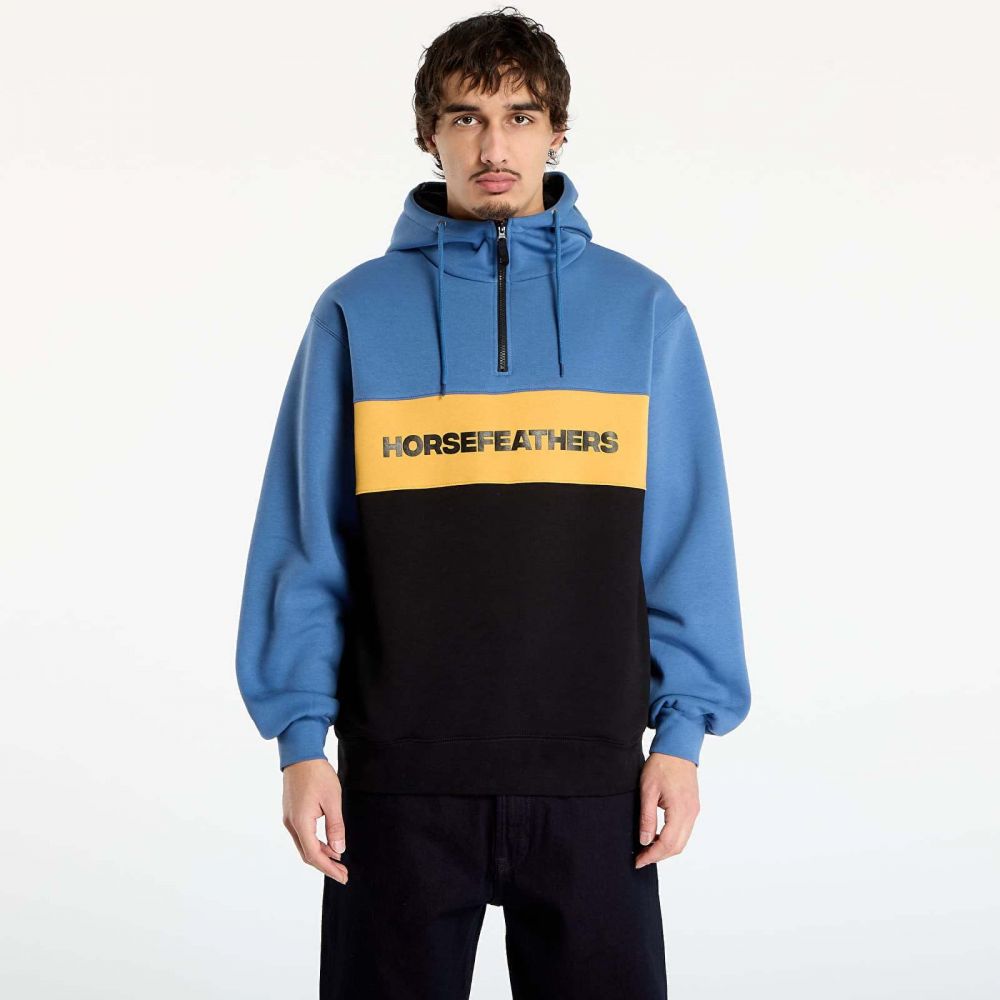 Mikina Horsefeathers Fulton Sweatshirt Moonlight Blue/ Black L