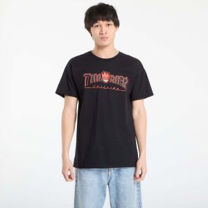Tričko Thrasher x Spitfire Big Head Outline T-Shirt Black L