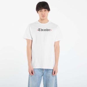 Tričko Thrasher x Spitfire The End Oath T-Shirt White L