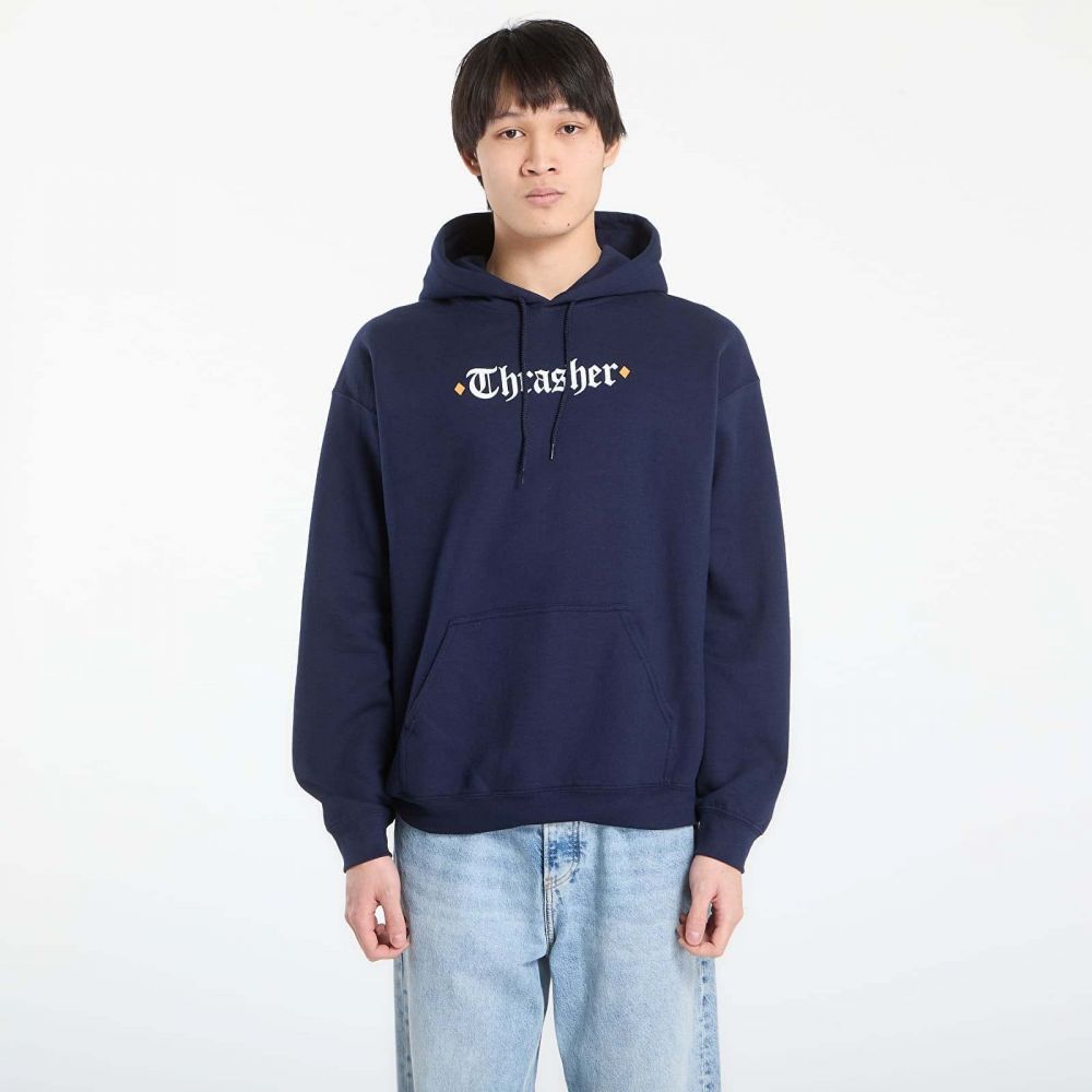 Mikina Thrasher x Spitfire The End Oath Hoodie Navy L