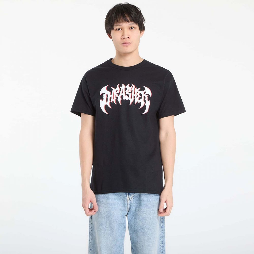 Tričko Thrasher Heavy Metal T-Shirt Black M