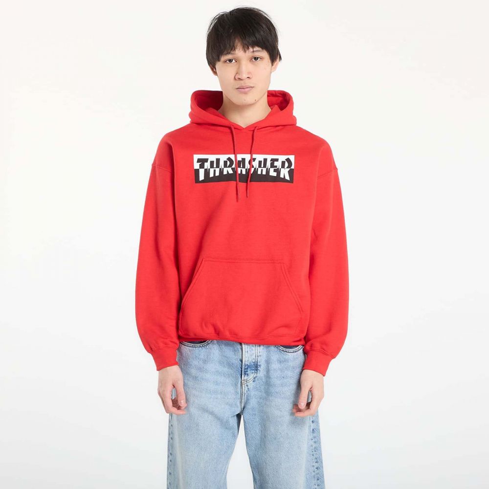 Mikina Thrasher Mixtape Hoodie Red M