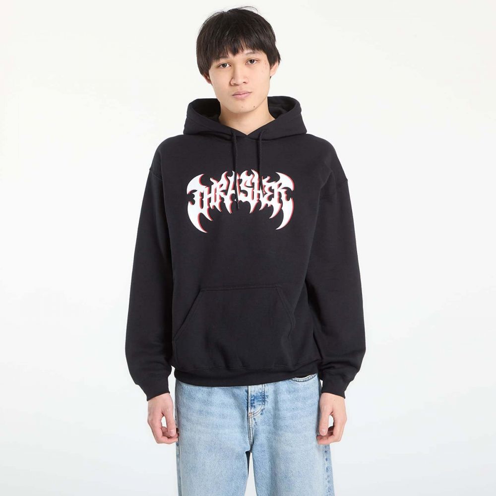 Mikina Thrasher Heavy Metal Hoodie Black XL