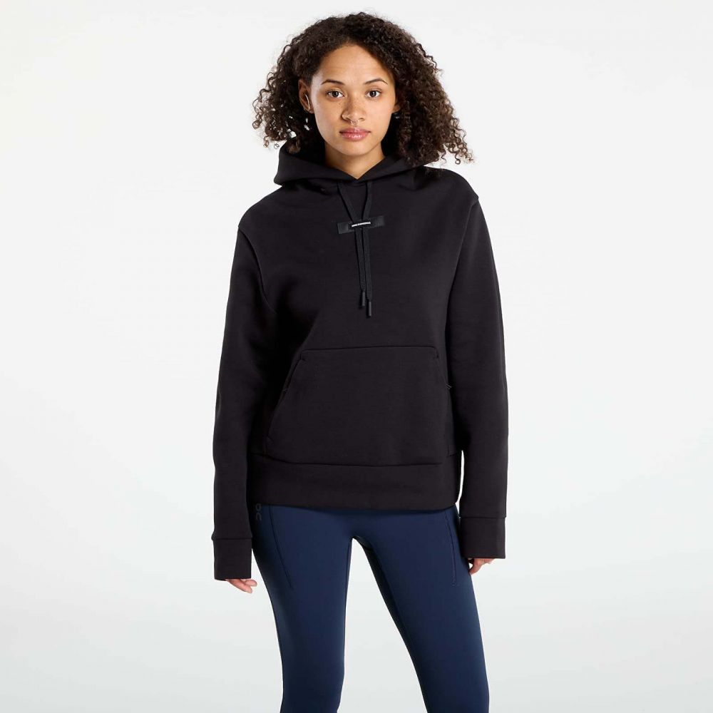 Mikina On Focus Tech Hoodie Black S