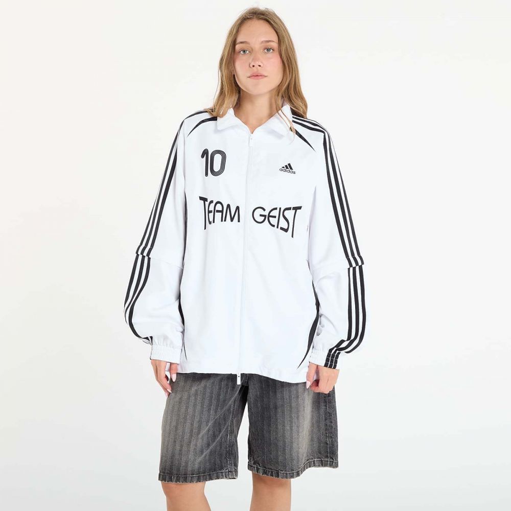 Bunda adidas Adilenium Season 4 Teamgeist Oversized Track Top White M