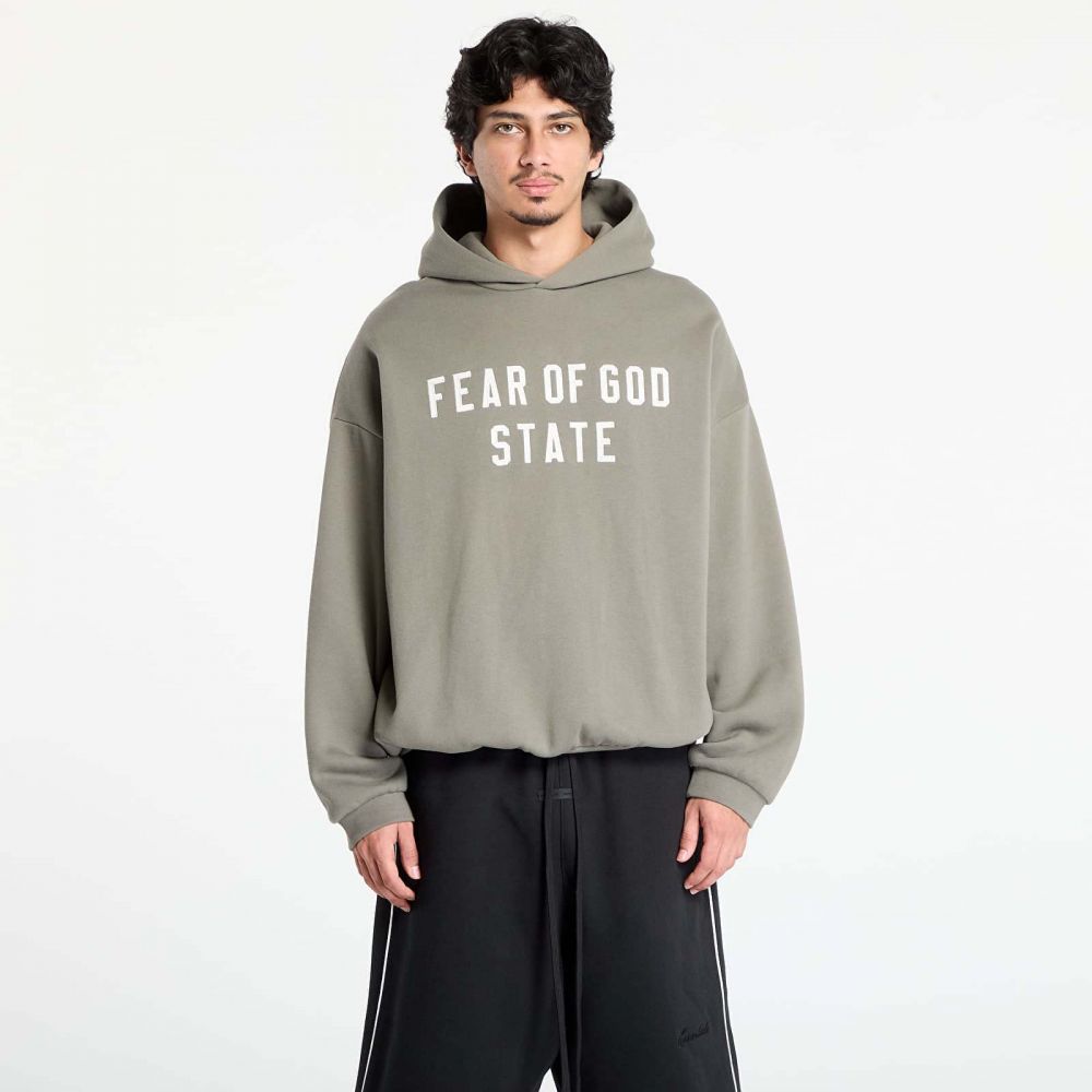 Mikina Fear of God Essentials 90's Hoodie Moss M