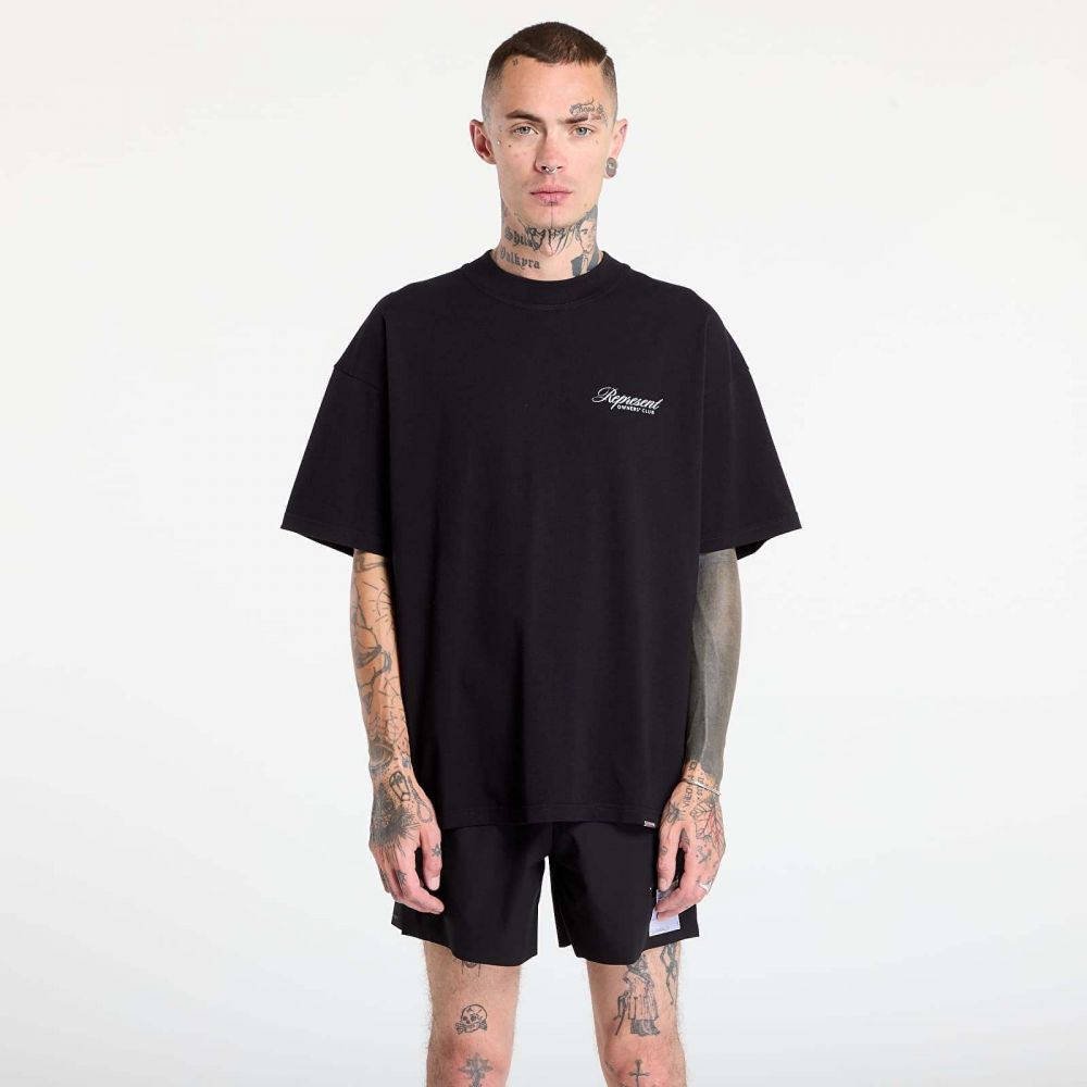 Tričko REPRESENT Represent Owners Club Script T-Shirt Black XXL