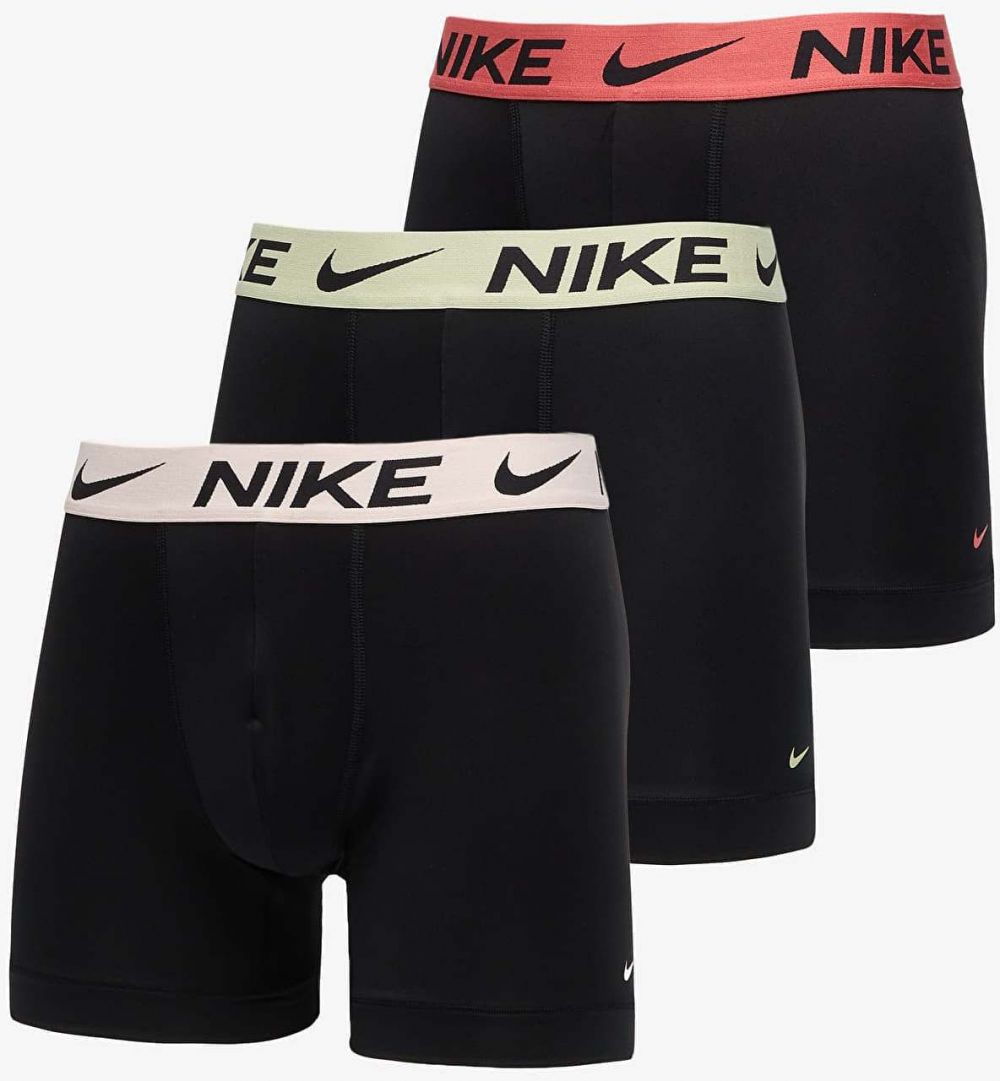 Boxerky Nike Dri-FIT Boxer Brief 3-Pack Black S