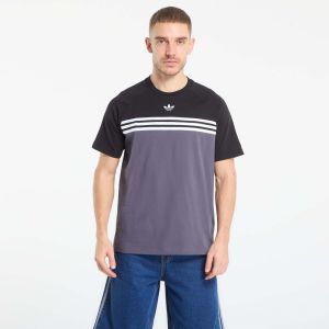 Tričko adidas Chest Stripes T-Shirt Aurora Onix M