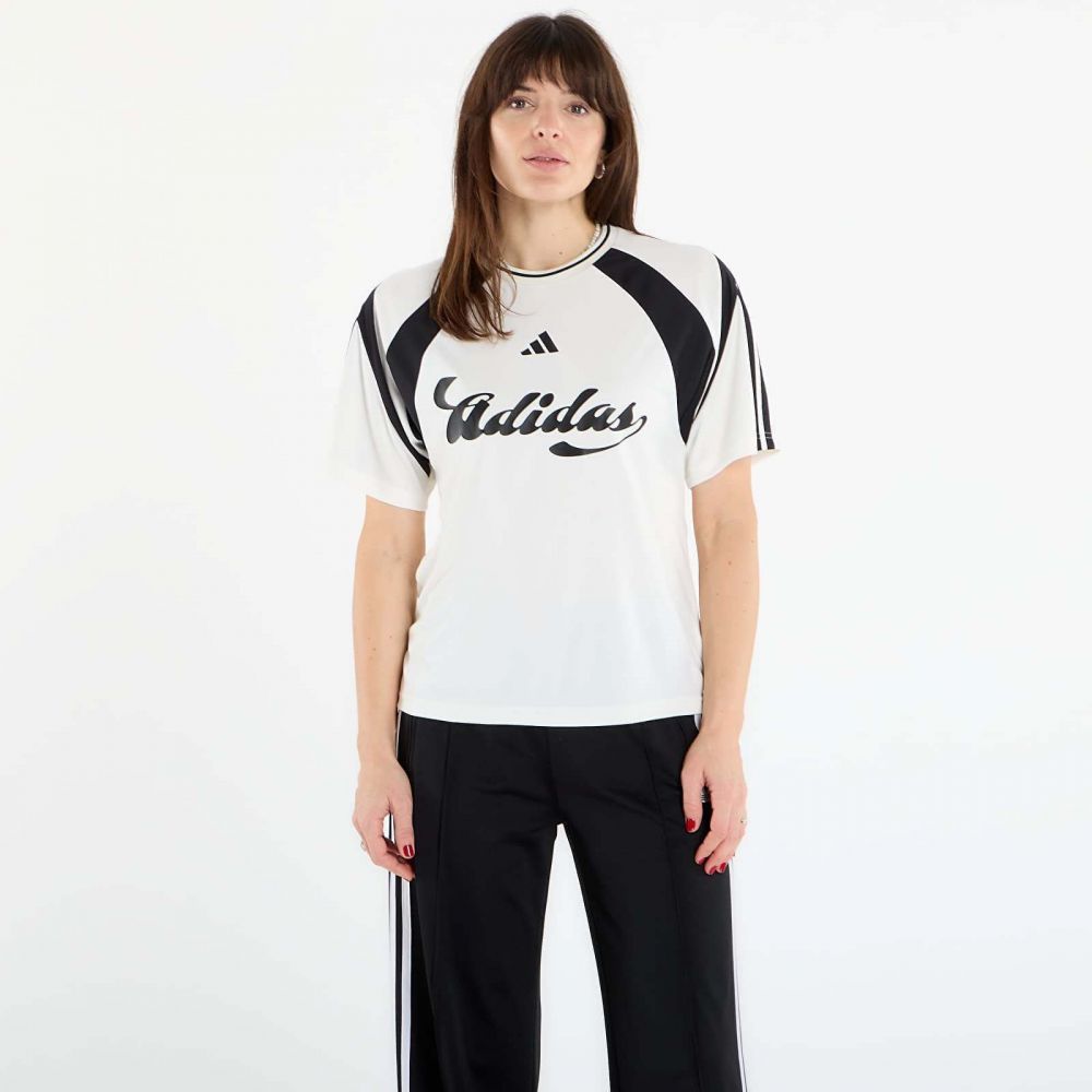 Tričko adidas W Her Tee Off White/ Black M