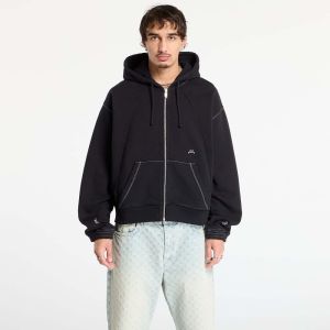Mikina A-COLD-WALL* Millbank Zip Hoodie Black L