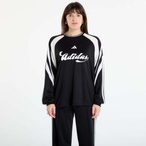 Tričko adidas W Her Ls Black/ Off White S