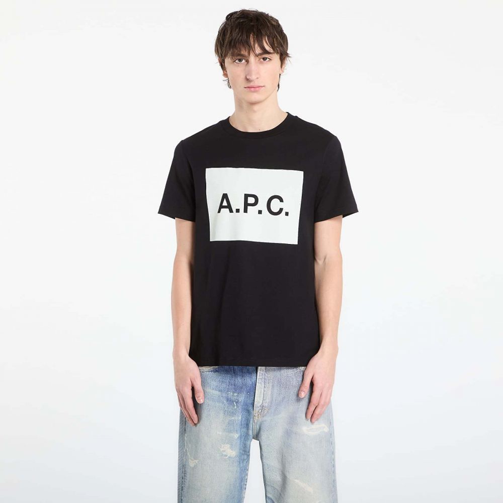 Tričko A.P.C. Gots Logo T-Shirt Black M