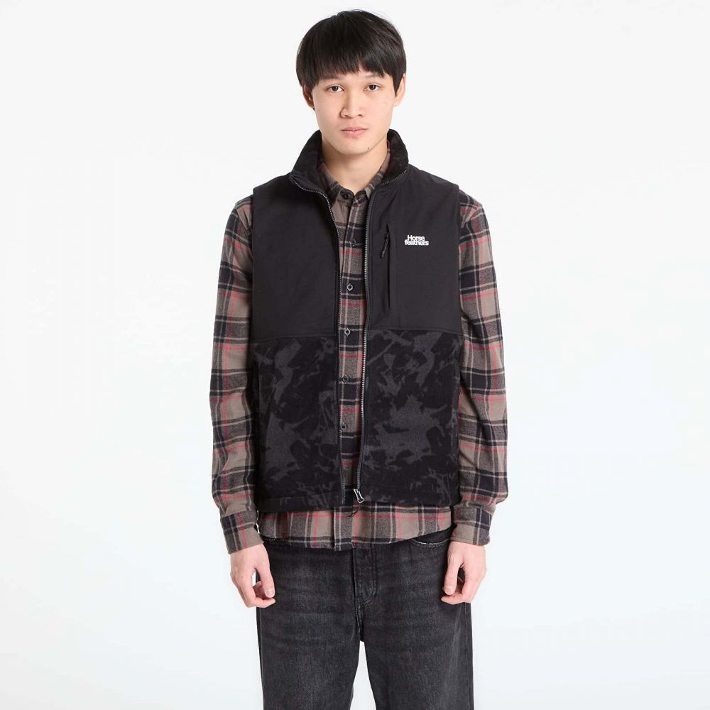 Vesta Horsefeathers Duval Fleece Vest Asphalt XL