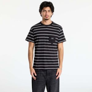 Tričko Horsefeathers Alpha T-Shirt Black Stripes S