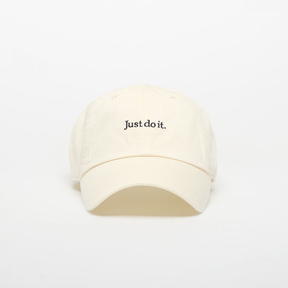 Šiltovka Nike Club Unstructured Just Do It Cap Coconut Milk/ Black M/L