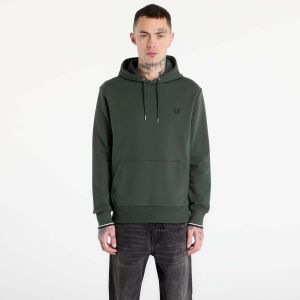 Mikina FRED PERRY Tipped Hooded Sweatshirt Court Green/ Snow White/ Navy XL