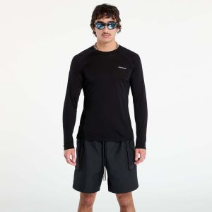 Tričko NNormal Men's Merino Long Sleeve T-shirt Black XL