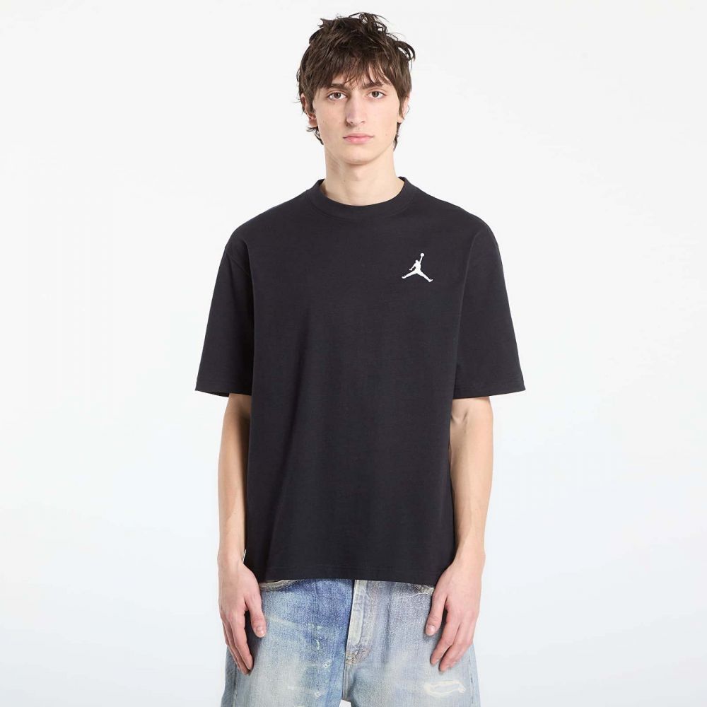 Tričko Jordan Men's Embroidered Jumpman T-Shirt Black/ White M