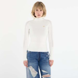 Mikina adidas Knit Hooded Ls Off White S