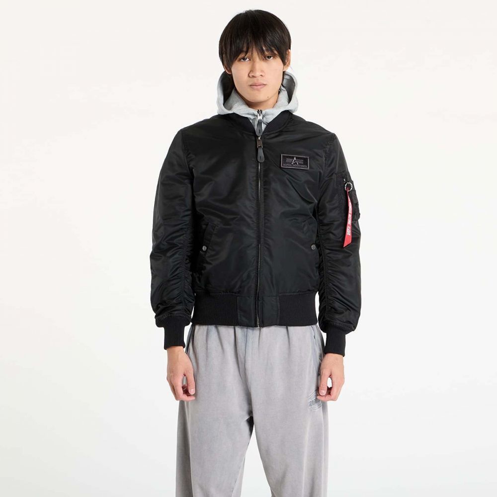 Bomber Alpha Industries MA-1 D-Tec Hood Bomber Jacket Black XXL