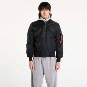 Bomber Alpha Industries MA-1 D-Tec Hood Bomber Jacket Black XXL