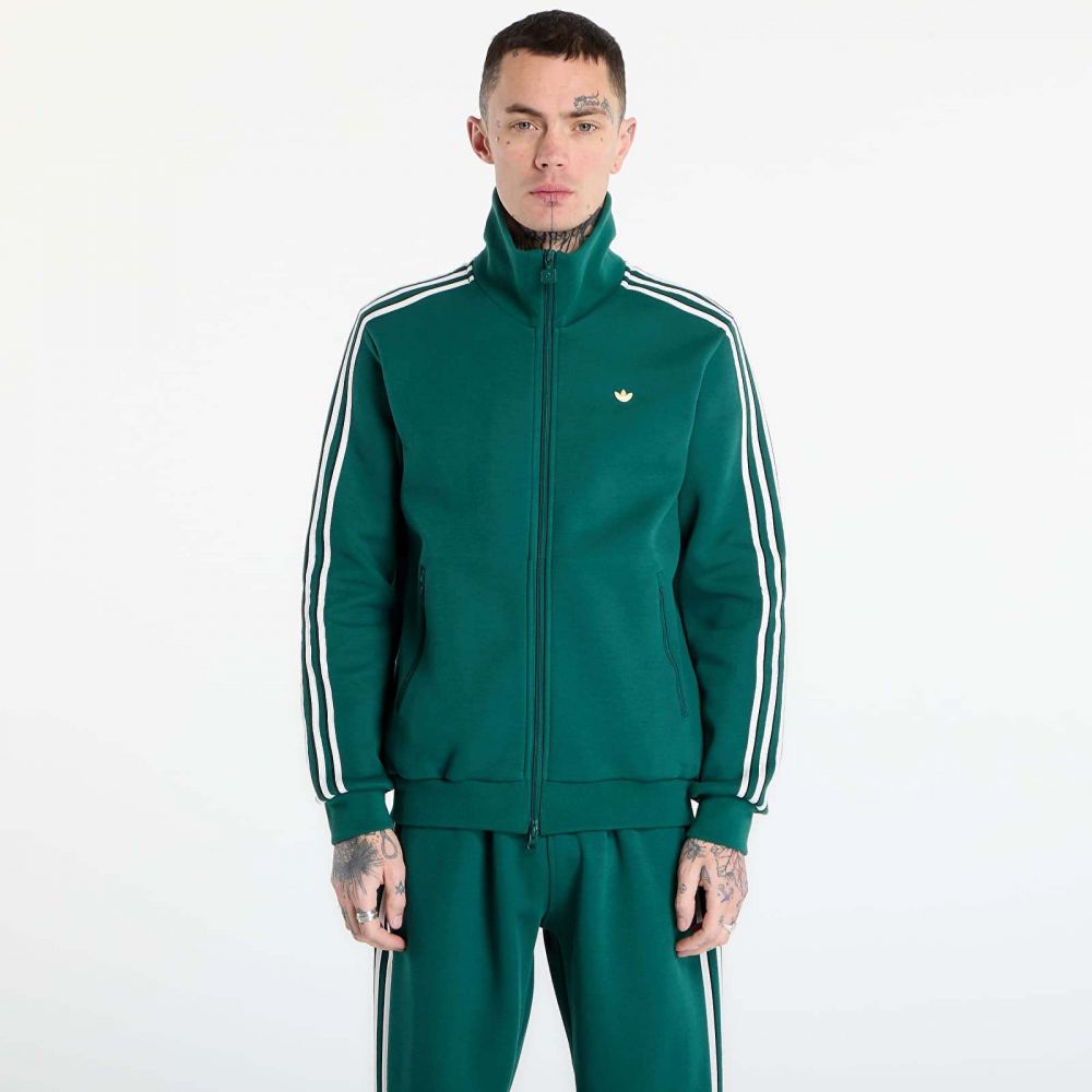 Mikina adidas Classic Tt Collegiate Green XXL