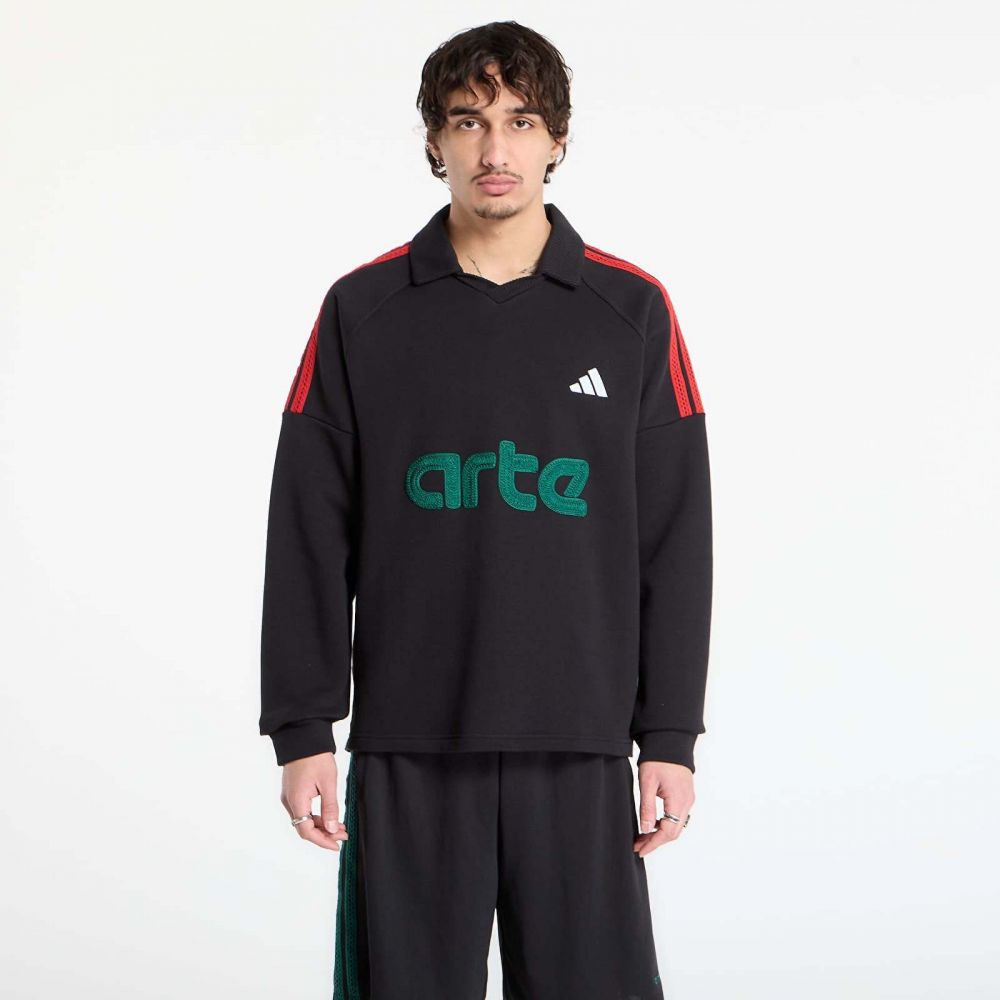 Mikina adidas x arte Terry Long Sleeve Jersey Black L